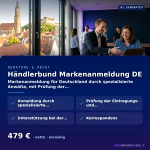 Händlerbund Markenanmeldung DE — Markenanmeldung für Deutschland durch spezialisierte Anwälte, mit Prüfung der… von Newmountains.IT aus Landshut