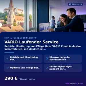 VARIO Laufender Service — Betrieb, Monitoring und Pflege Ihrer VARIO Cloud inklusive Schnittstellen, mit deutschem… von Newmountains.IT aus Landshut
