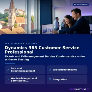 Dynamics 365 Customer Service Professional – Ticket- und Fallmanagement für den Kundenservice — der schlanke Einstieg | Newmountains.IT aus Landshut