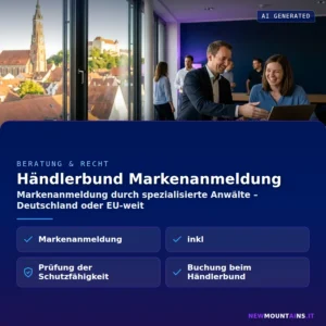 Händlerbund Markenanmeldung – Markenanmeldung durch spezialisierte Anwälte – Deutschland oder EU-weit | Newmountains.IT aus Landshut