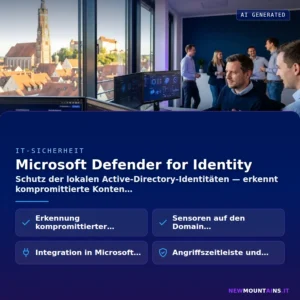 Microsoft Defender for Identity – Schutz der lokalen Active-Directory-Identitäten — erkennt kompromittierte Konten | Newmountains.IT aus Landshut