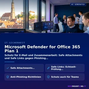 Microsoft Defender for Office 365 Plan 1 – Schutz für E-Mail und Zusammenarbeit: Safe Attachments und Safe Links gegen Phishing | Newmountains.IT aus Landshut