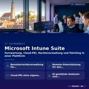 Microsoft Intune Suite – Fernwartung, Cloud-PKI, Rechteverwaltung und Patching in einer Plattform | Newmountains.IT aus Landshut