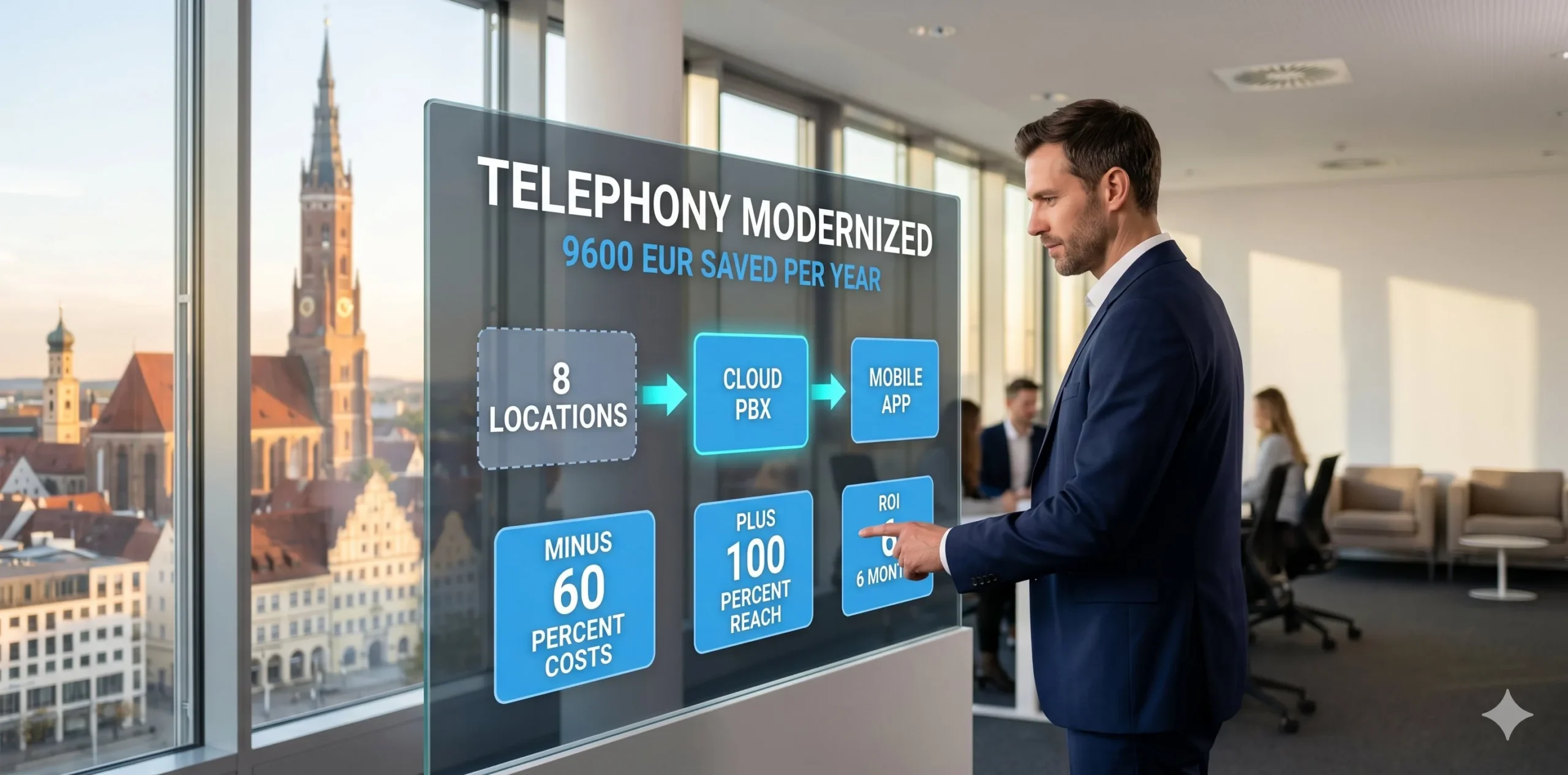 Case Study Cloud-Telefonie Handwerksbetrieb Newmountains.IT Case Study Newmountains.IT — Handwerksbetrieb mit 25 Mitarbeitern spart 9.600 Euro pro Jahr durch Migration auf Cloud-Telefonanlage