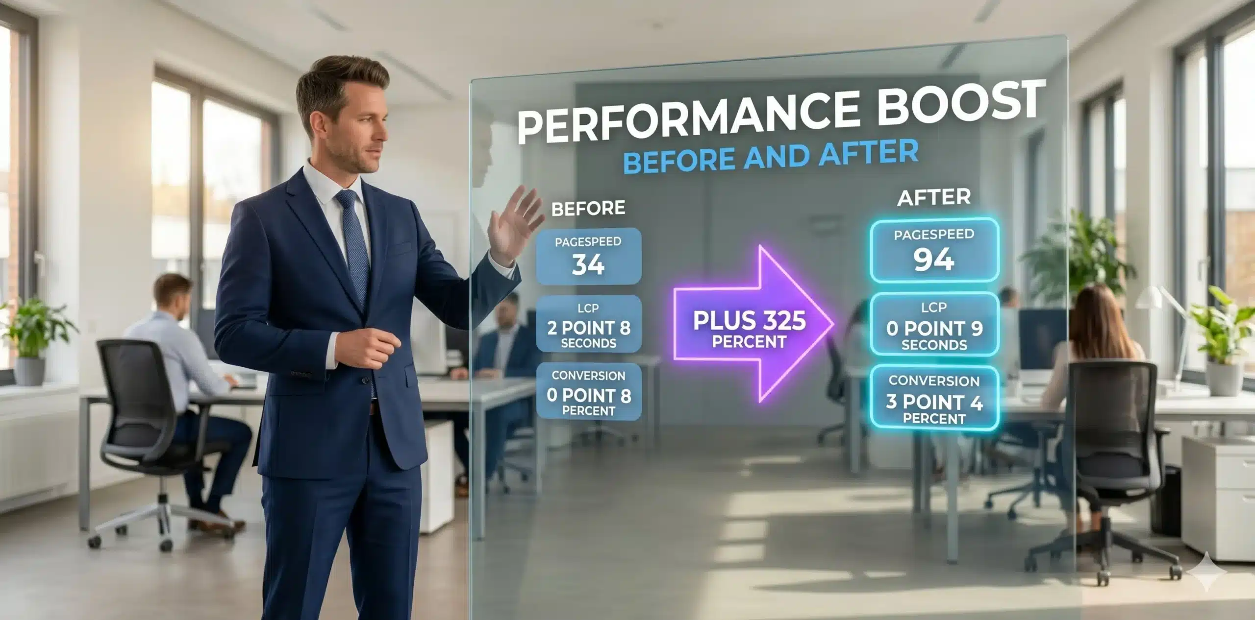 Case Study Website Performance Conversion Case Study Newmountains.IT — Website-Relaunch reduziert Ladezeit von 2,8 auf 0,9 Sekunden und steigert Conversion um 325 Prozent