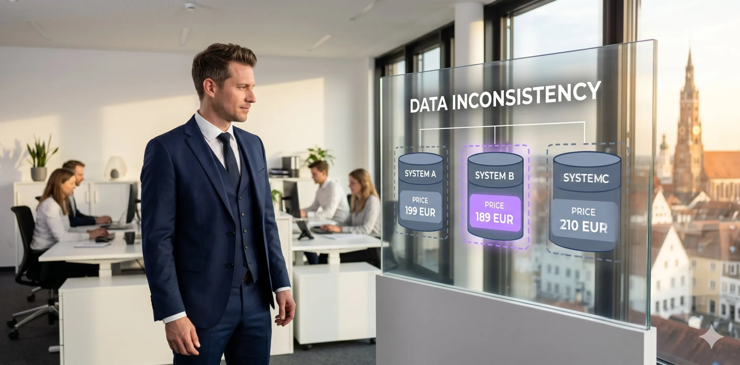 Datenfehler durch inkonsistente Systeme — Newmountains.IT vermeidet Datenchaos durch automatisierte Schnittstellen und zentrale Datenhaltung