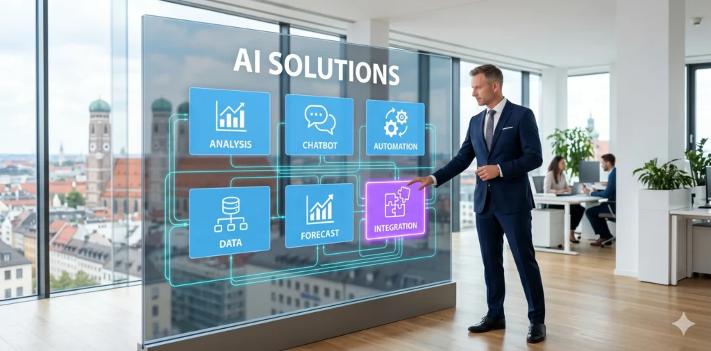 KI für KMU — Automatisierung bei Newmountains.IT