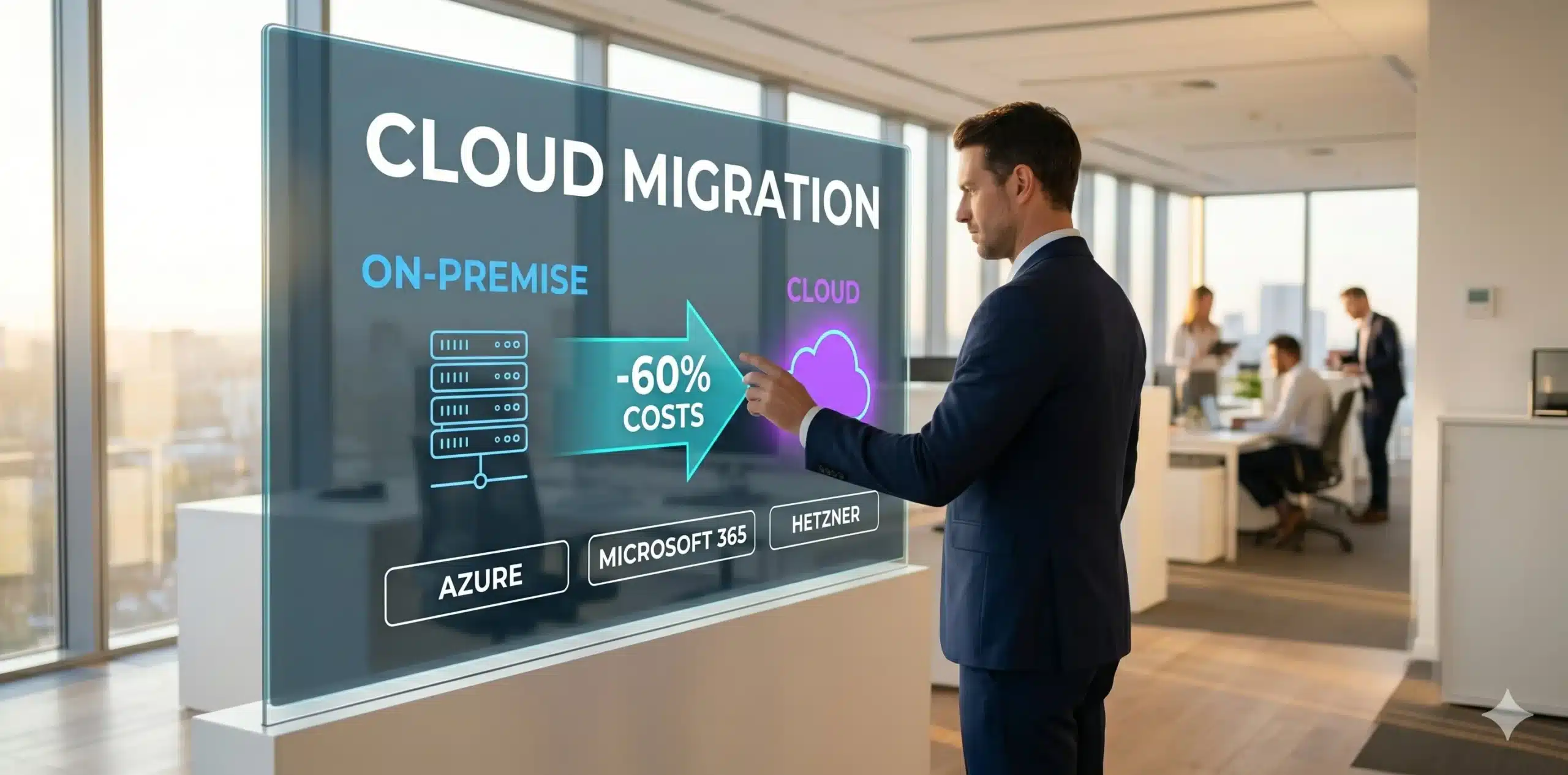 Sichere Cloud-Migration mit Newmountains.IT – bis zu 60 Prozent Kosteneinsparung durch Microsoft 365, Azure und Hetzner