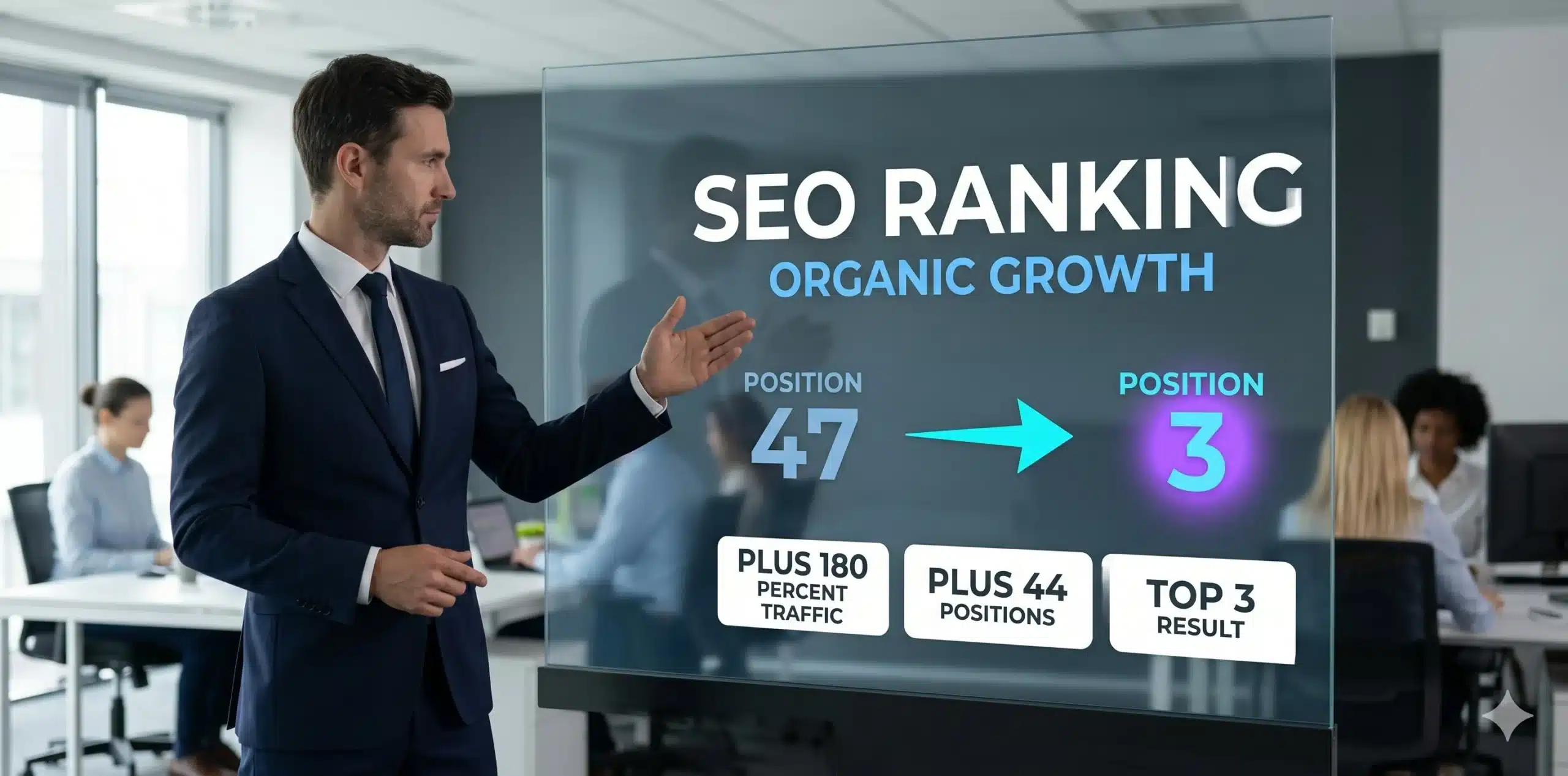 SEO Google Ranking Optimierung Newmountains.IT SEO-Optimierung von Newmountains.IT — Verbesserung der Google-Rankings von Position 47 auf Position 3 durch technische SEO