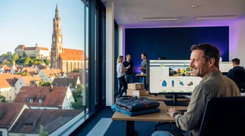 Praxisbeispiel E-Commerce — Outdoor-Händler wächst mit einem Multichannel-Shop von Newmountains.IT