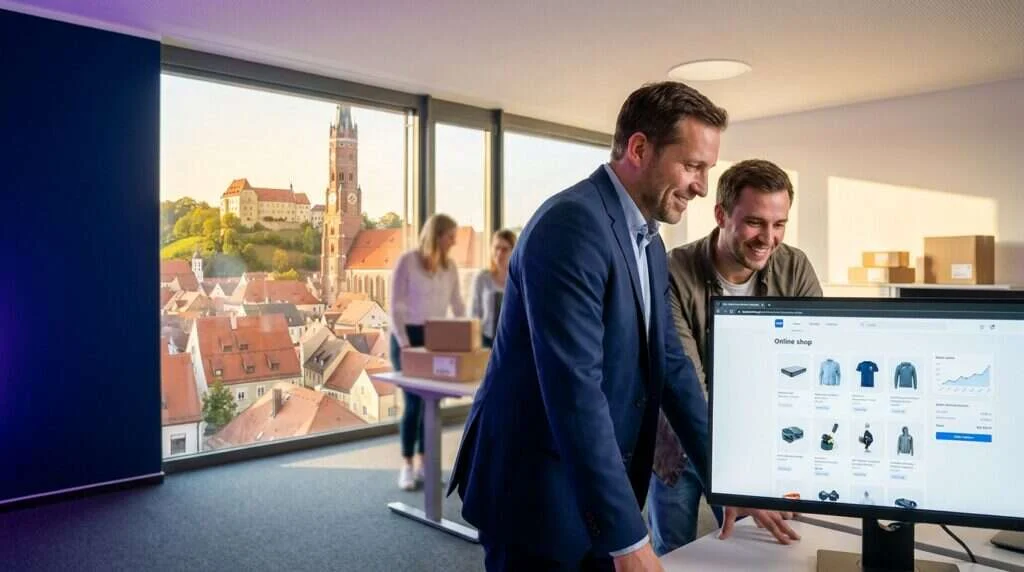 E-Commerce für KMU aus Landshut — Shop-Manager und Entwickler von Newmountains.IT am Multichannel-Shop