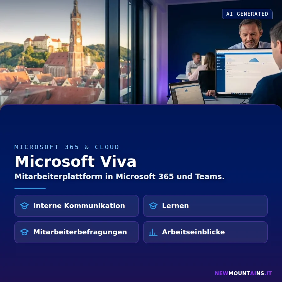 Microsoft Viva – Mitarbeiterplattform in Microsoft 365 und Teams | Newmountains.IT aus Landshut
