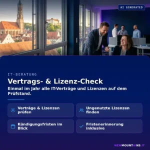 Vertrags- & Lizenz-Check (jährlich)