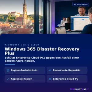 Windows 365 Disaster Recovery Plus – Schützt Enterprise Cloud-PCs gegen den Ausfall einer ganzen Azure-Region | Newmountains.IT aus Landshut
